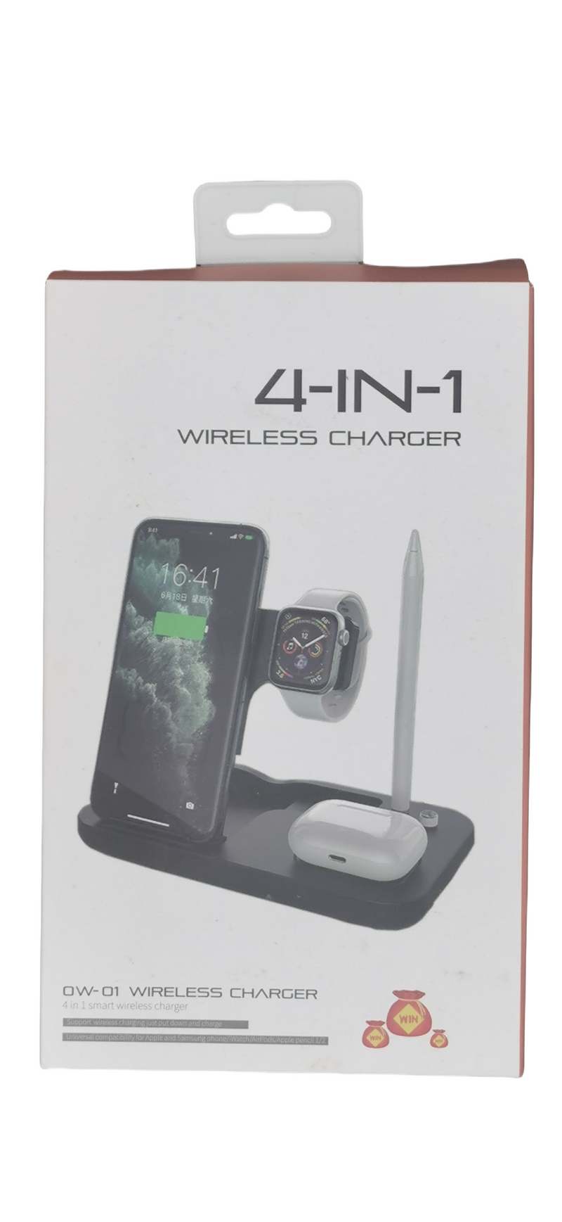 4-in-1 wireless charger