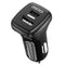 TC0005 Dual USB Car Charger Quick Charge 3.0 & USB C (36W) - FoundX