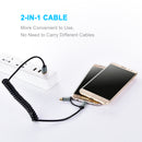 2 in 1 USB-C and Micro USB-Cable - FoundX