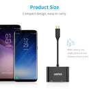 CHOETECH HUB-M17 2 in 1 USB C to HDMI VGA 4K UHD Dual Screen Display Adapter - FoundX