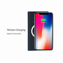 10000mAh Power Bank with Wireless Charging (black) - FoundX