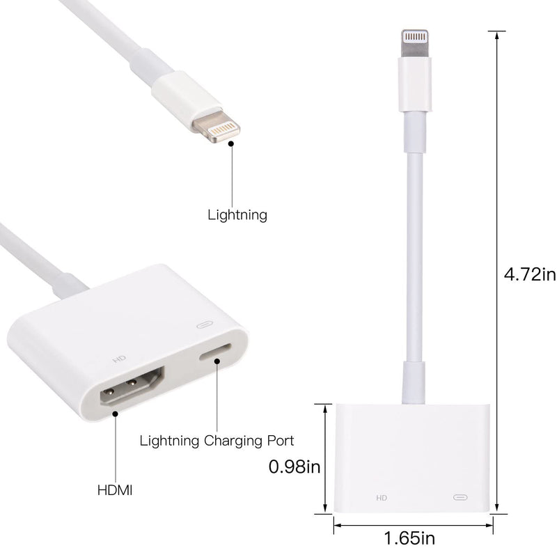iPhone to HDMI TV Cable (Lightning)