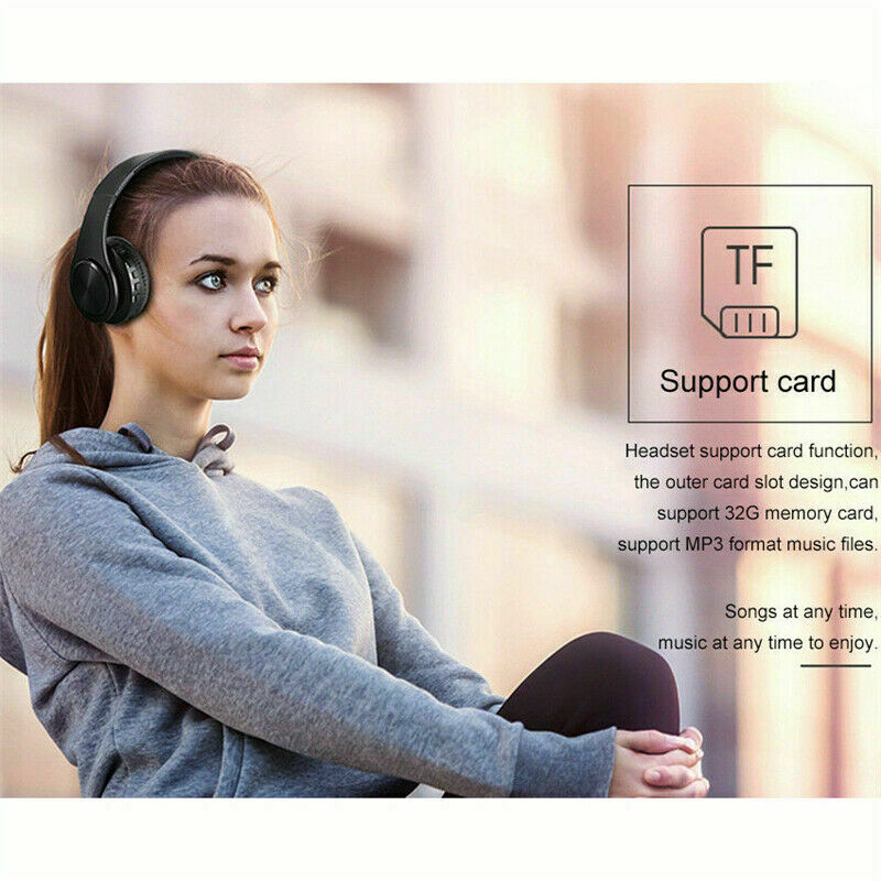 P47 Wireless Headphones Bluetooth Headset Noise Cancelling Over Ear & Microphone - FoundX
